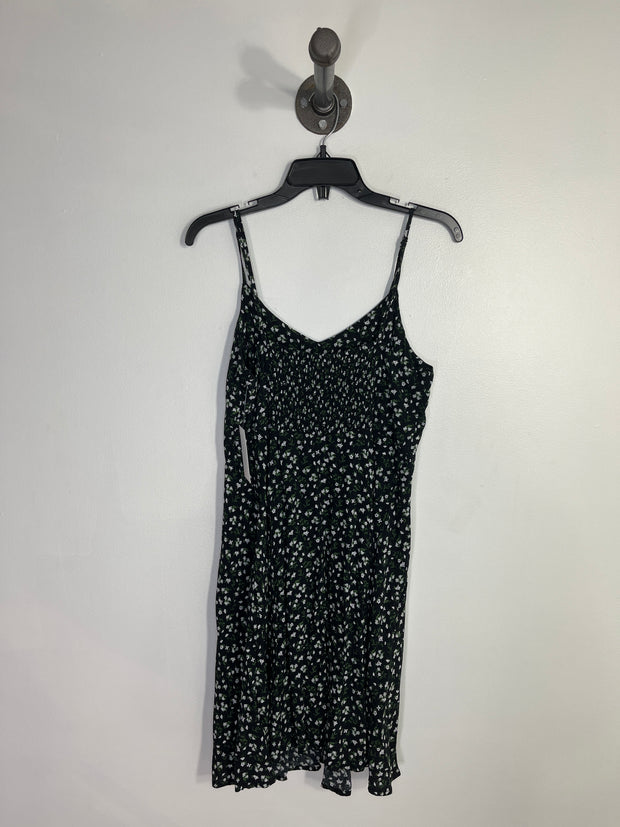 Old Navy Blk/Wht Floral Dress