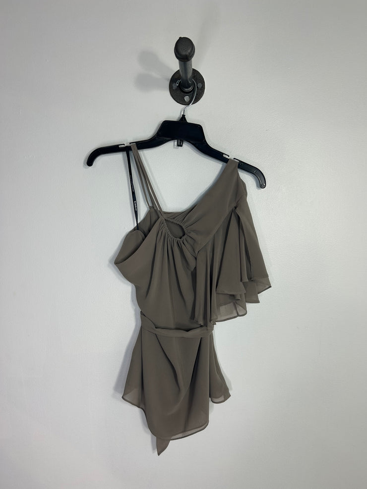 Bebe Taupe Tank Blouse