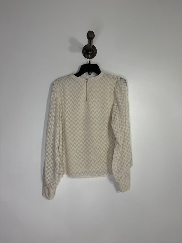 Only Off White Lsv Blouse