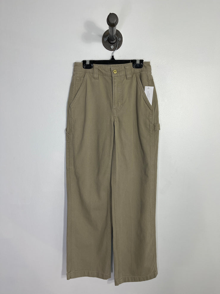 Tna Brown Straight Leg Jeans