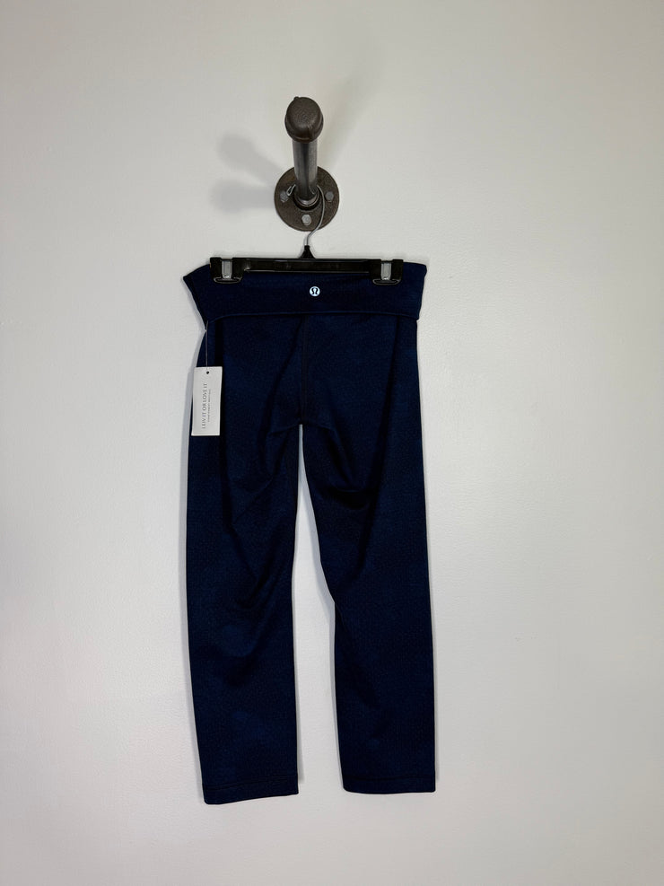 Lululemon Blue Cropped Legging
