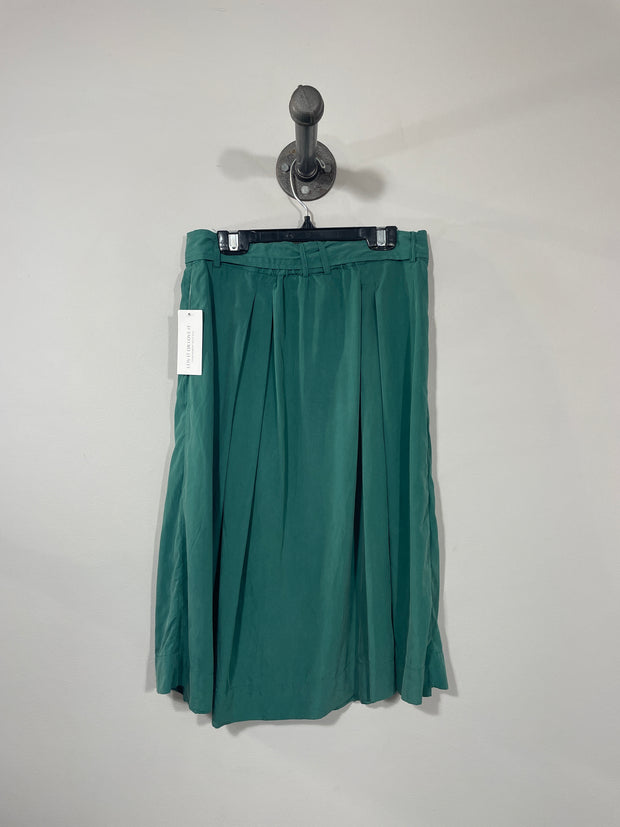 Zara Green Midi Skirt