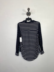 Sandwich Blk/Wht Longsleeve