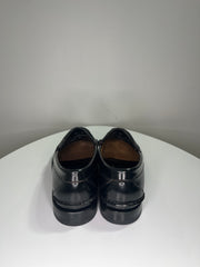 J&M Blk Leather Loafers