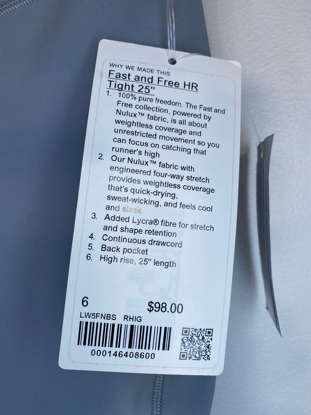 Lululemon Grey HR Leggings