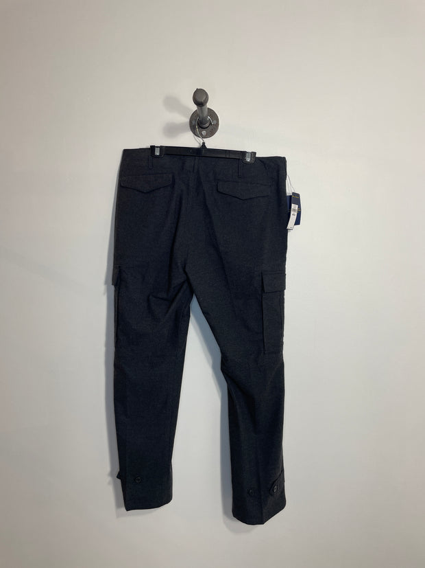 Pantalon coupe droite à poches grises RL