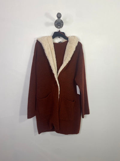 Dex Rust Hooded Cardigan