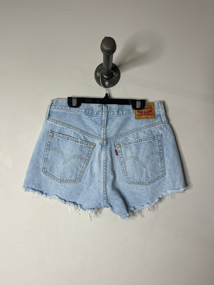 Levi's Light Wash Denim Shorts