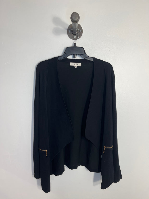 B My Story Black Cardigan