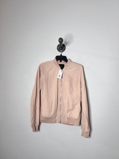 Zara Pink Thin Bomber Jacket