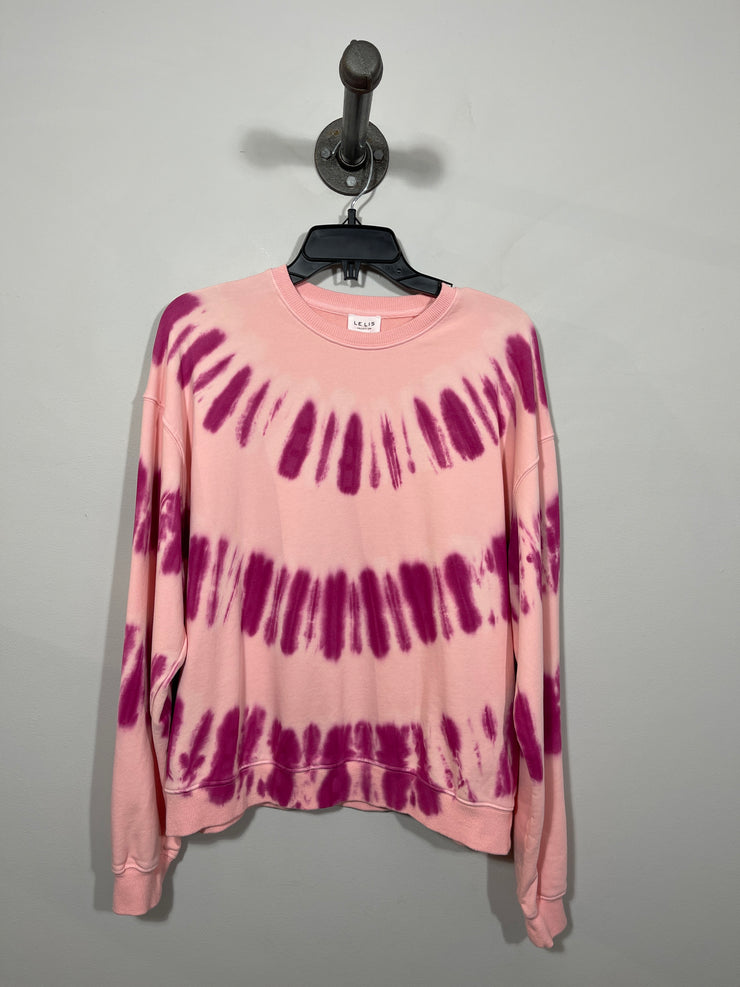 Leli's Pink Tie Dye Sweatshirt