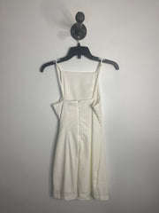 Mini-robe blanche Dynamite