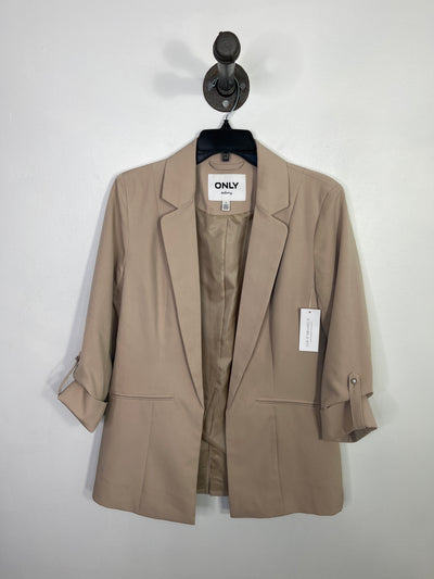 Only Taupe Open Blazer