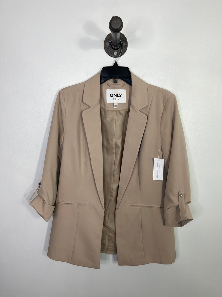 Only Taupe Open Blazer