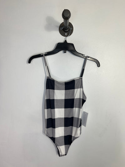 Obey WhtGry Checkered Bodysuit