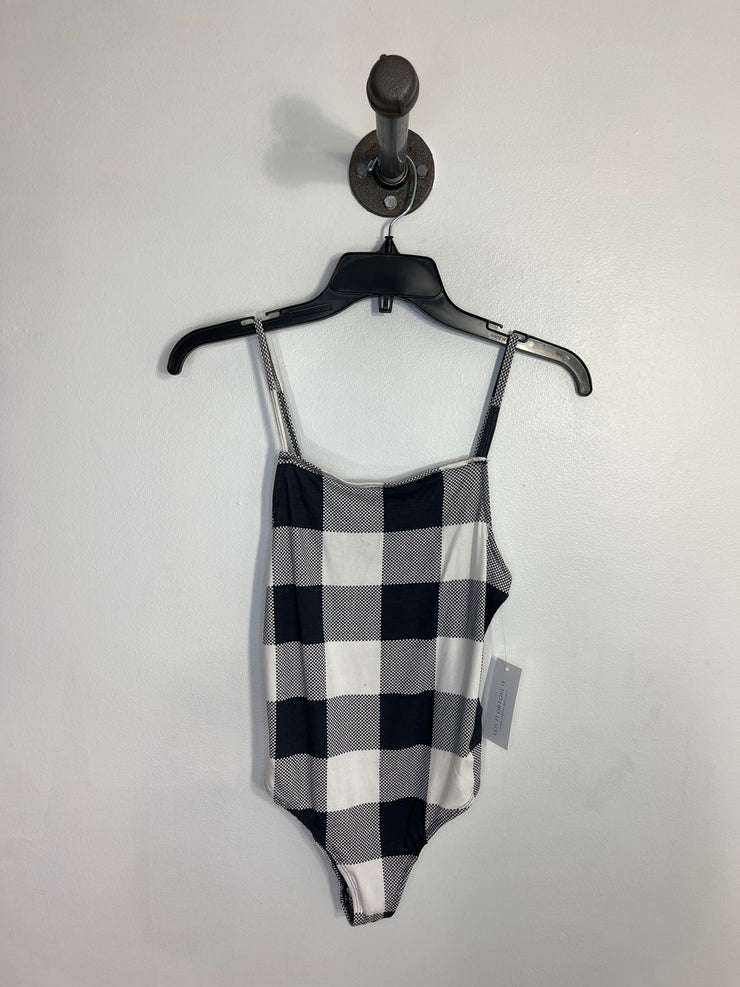Obey WhtGry Checkered Bodysuit