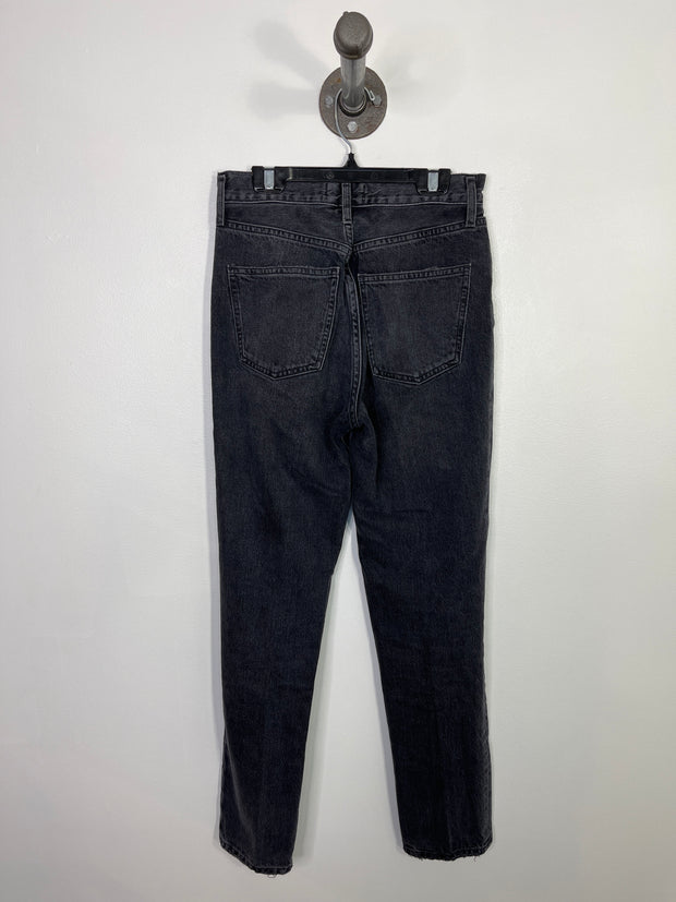 Agolde Grey Straight Leg Jeans