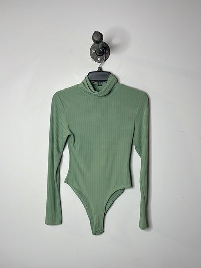 Capella Green Rib Bodysuit