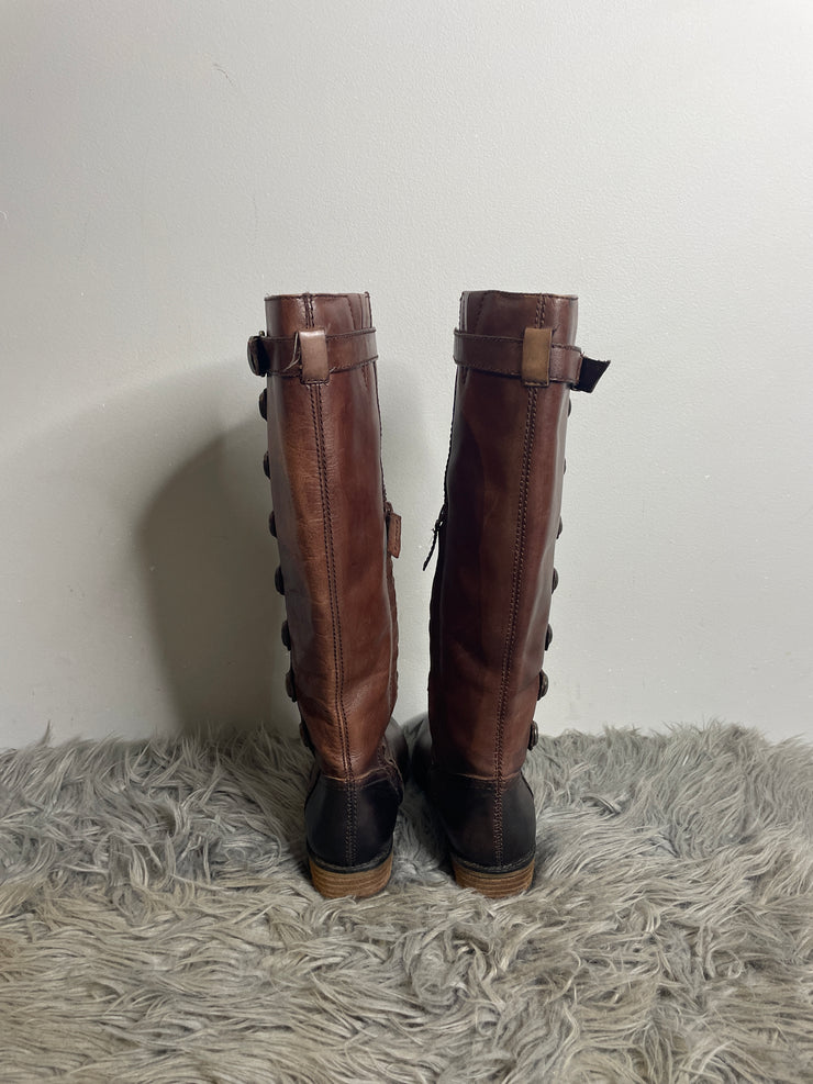 Arthurochiang Brown High Boots