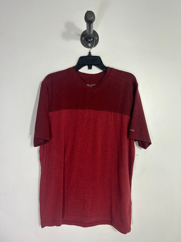 Cloudveil Red V Neck T-Shirt