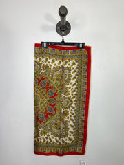 Hudson's B. Rd/Ylw Satin Scarf