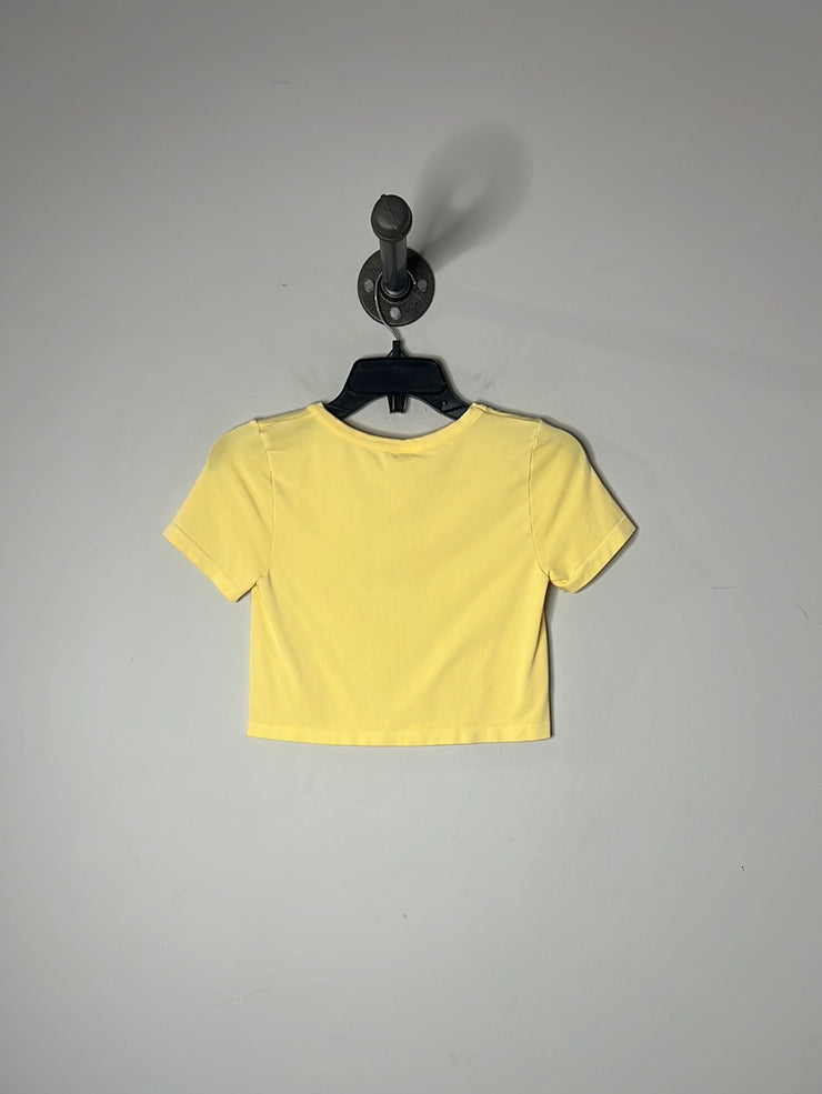 Cest Moi Yellow Baby Tee