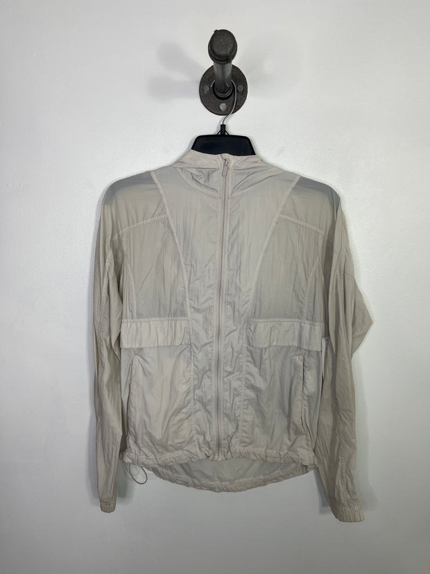 Lululemon Taupe Rain Shell