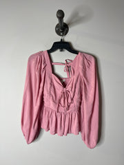 Moon River Pink Puff-Slv Shirt