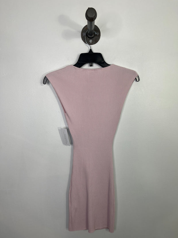 Wilfred Pink Ribbed Dress