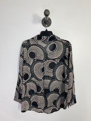Pistache Blk/Beige Pattern Top