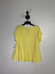 Aware Yellow Short Sleeve Top