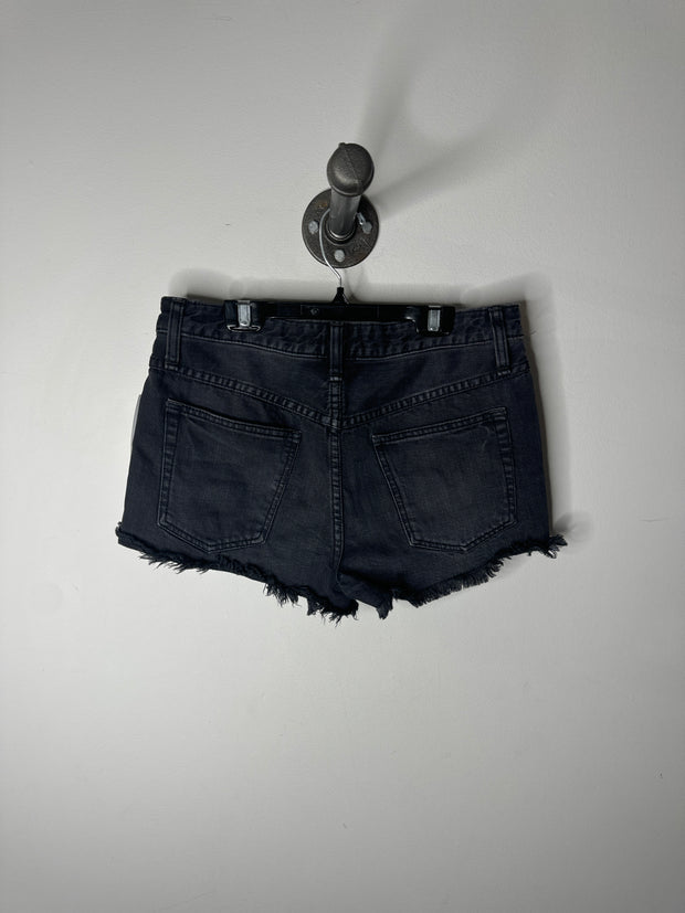 Free People Blk Denim Shorts