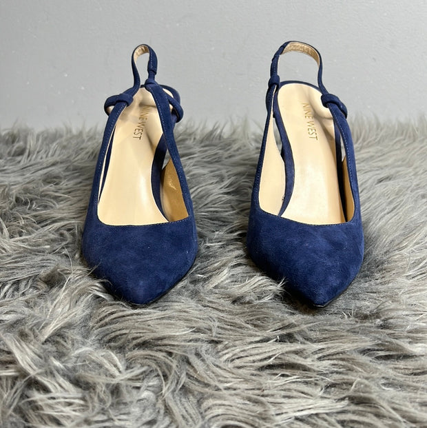 Nine West Blue Heels