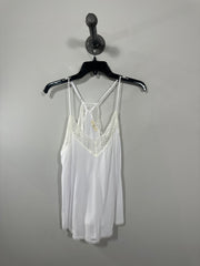 Lovestitch White Lace Tank