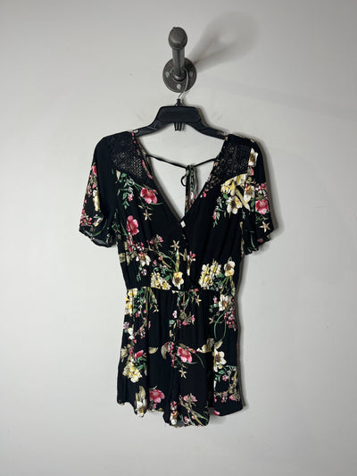 Band Of Gypsies Floral Romper