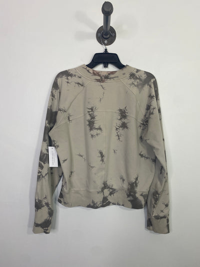 Lululemon Grey Tie Dye Crew