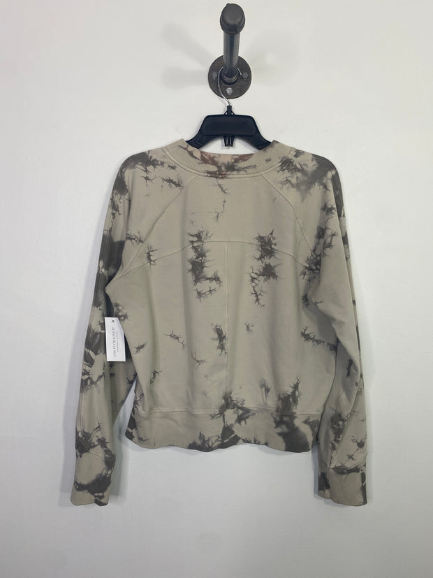 Lululemon Grey Tie Dye Crew