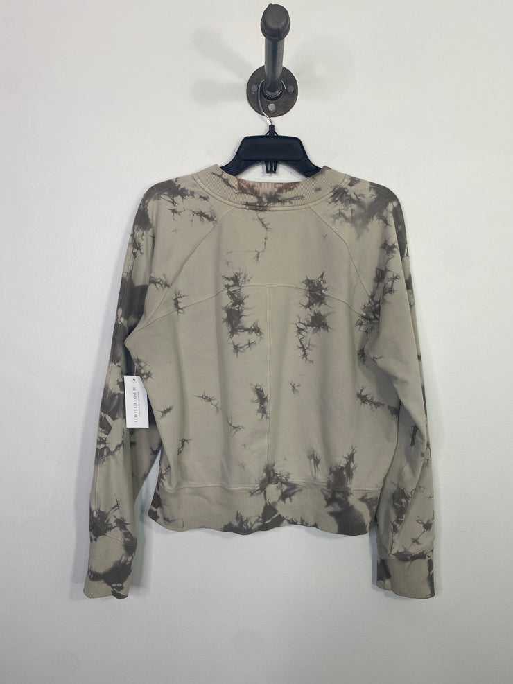 Lululemon Grey Tie Dye Crew