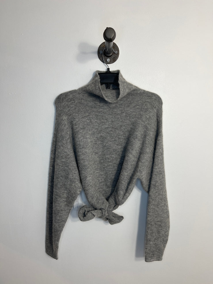 Wilfred Grey Back-Tie Sweater