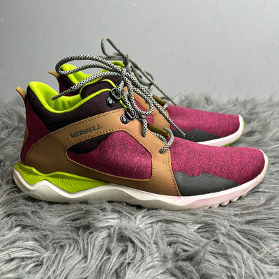 Merrell Pink/Grn Hiking Shoe