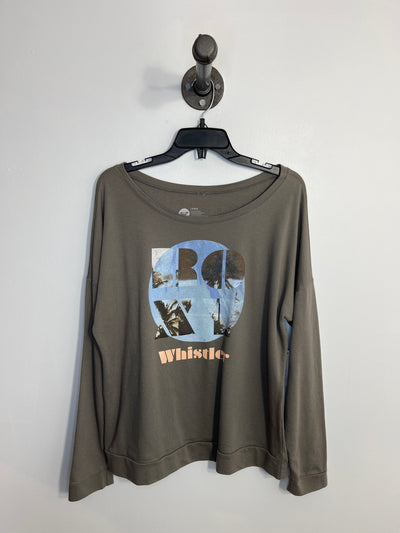 Roxy Brown Whistler Lsv Shirt