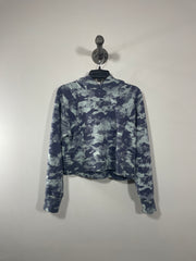 Lululemon Gry Camo Crop Hoodie