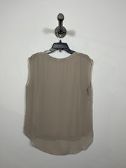 Dynamite Taupe Blouse