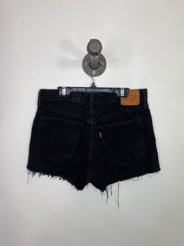 Levi's Black Denim Shorts