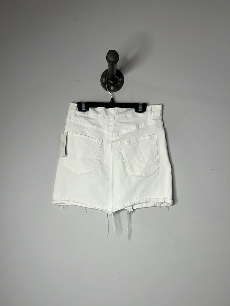 Gap White Denim Skirt