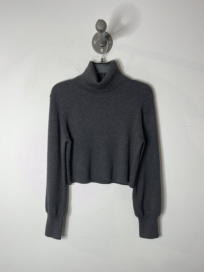 Wilfred Grey Rib LSv Sweater