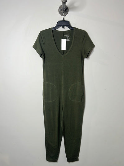 Ribbon luxe Green Jumpsuit