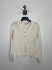 Calvin Klein Cream Button-Up