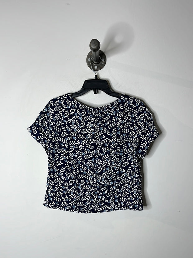 Camiseta floral azul de RW&amp;CO