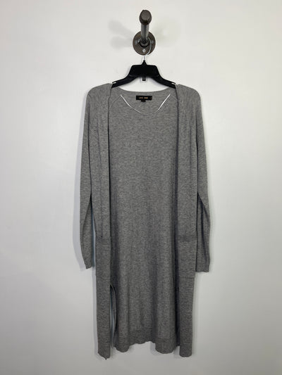 Love Tree Grey Long Cardigan